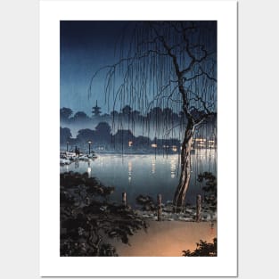 Evening at Ueno Park by Tsuchiya Koitsu Posters and Art